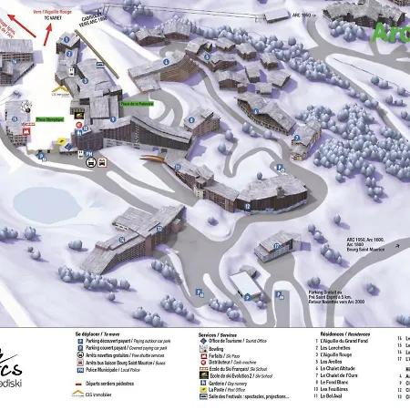 Appartement Jusqu'à 4 Pers à Arc 2000, Animaux Admis - Fr-1-411-855 Bourg-Saint-Maurice